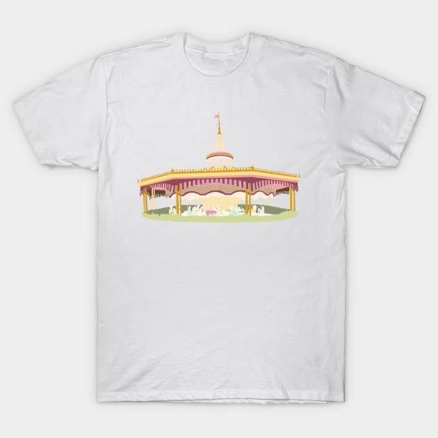 Carousel 1 T-Shirt by littlemoondance